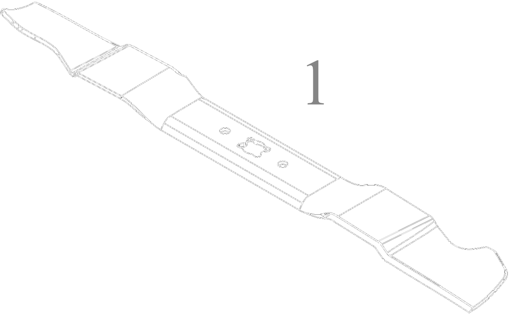 Blade Diagram and Parts List for 12AVO2R3752 2024 Yard Machines Lawn Mower